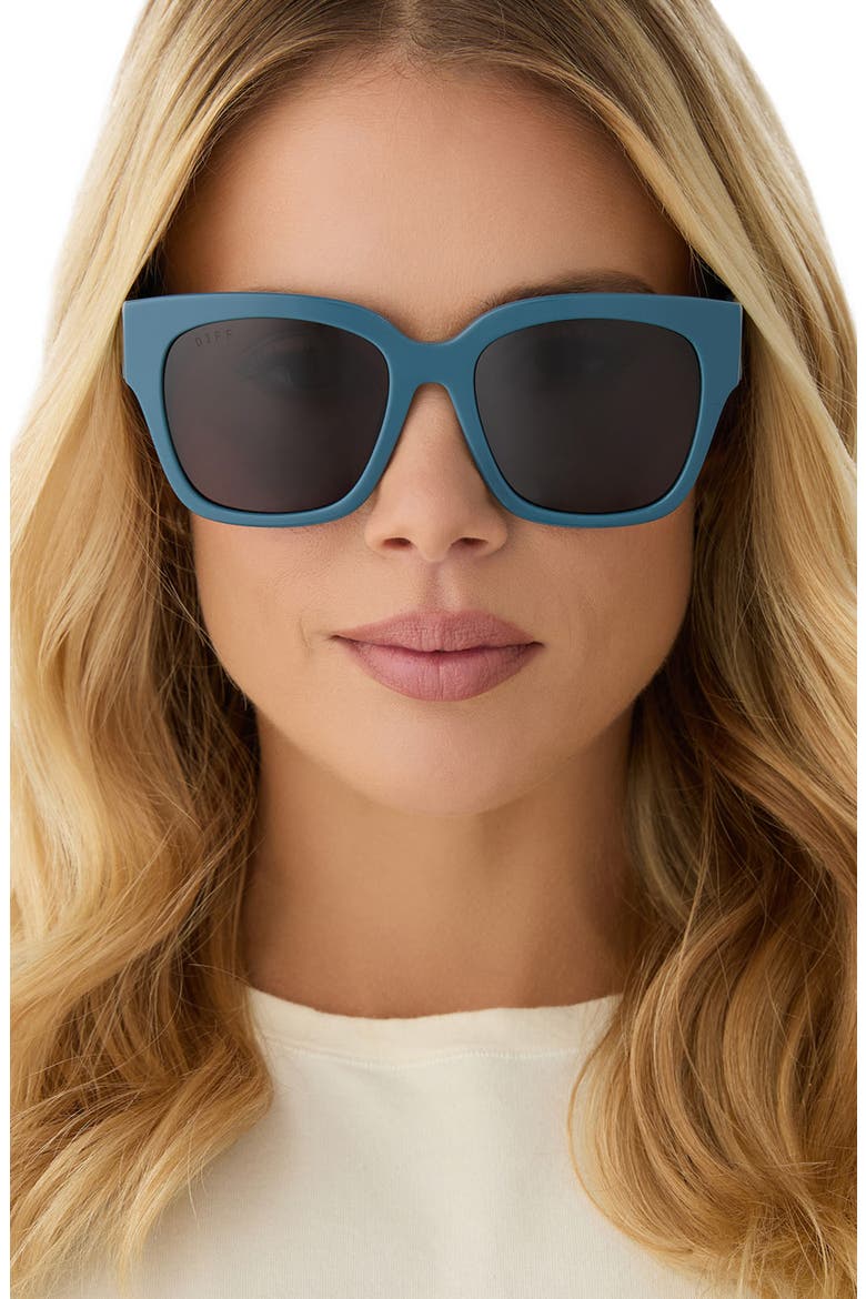Bella II 50mm Square Sunglasses, Alternate, color, GREY