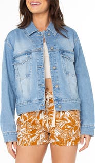 Roxy Big Wave Embroidered Denim Jacket