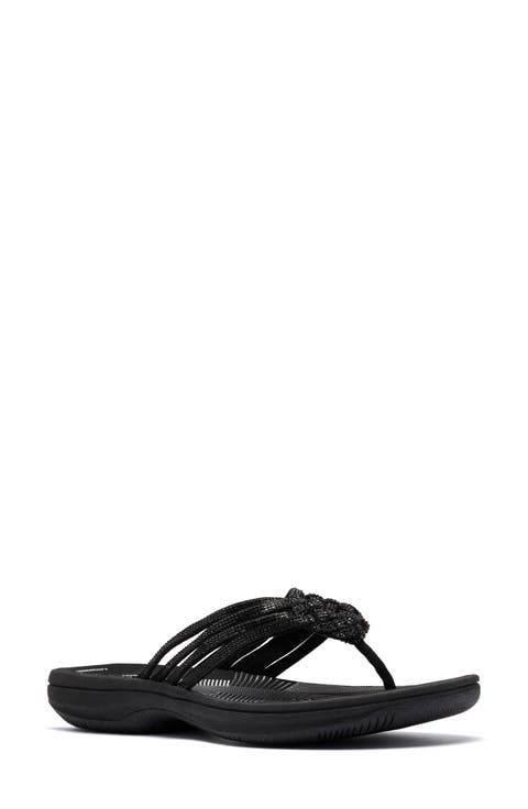 Breeze Gem Crystal Embellished Flip Flop (Women)