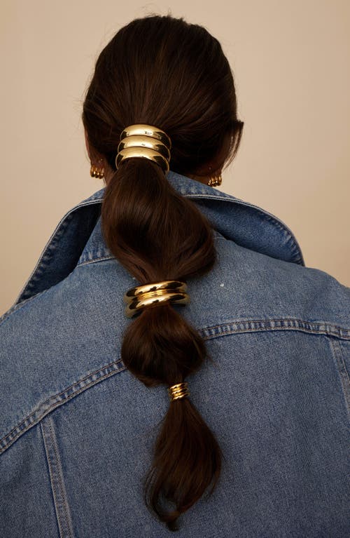 Lelet Ny Anya Mini Ponytail Cuff In Gold