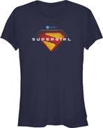 Supergirl Juniors Supergirl Official Shield Logo T Shirt