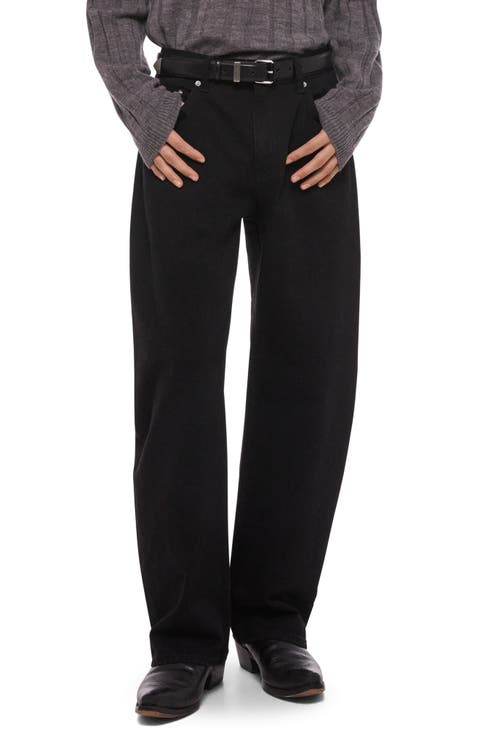 Saddle Wide Leg Jeans