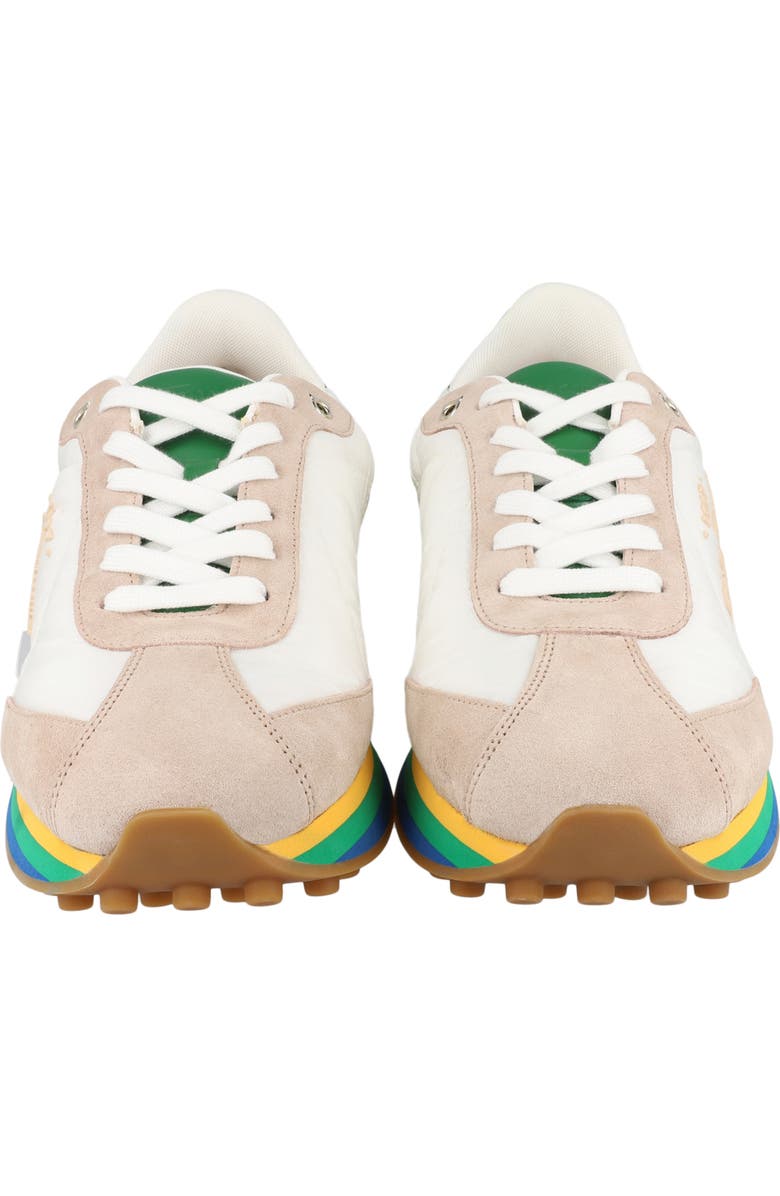 FERRAGAMO Striped Sole Sneaker, Alternate, color,