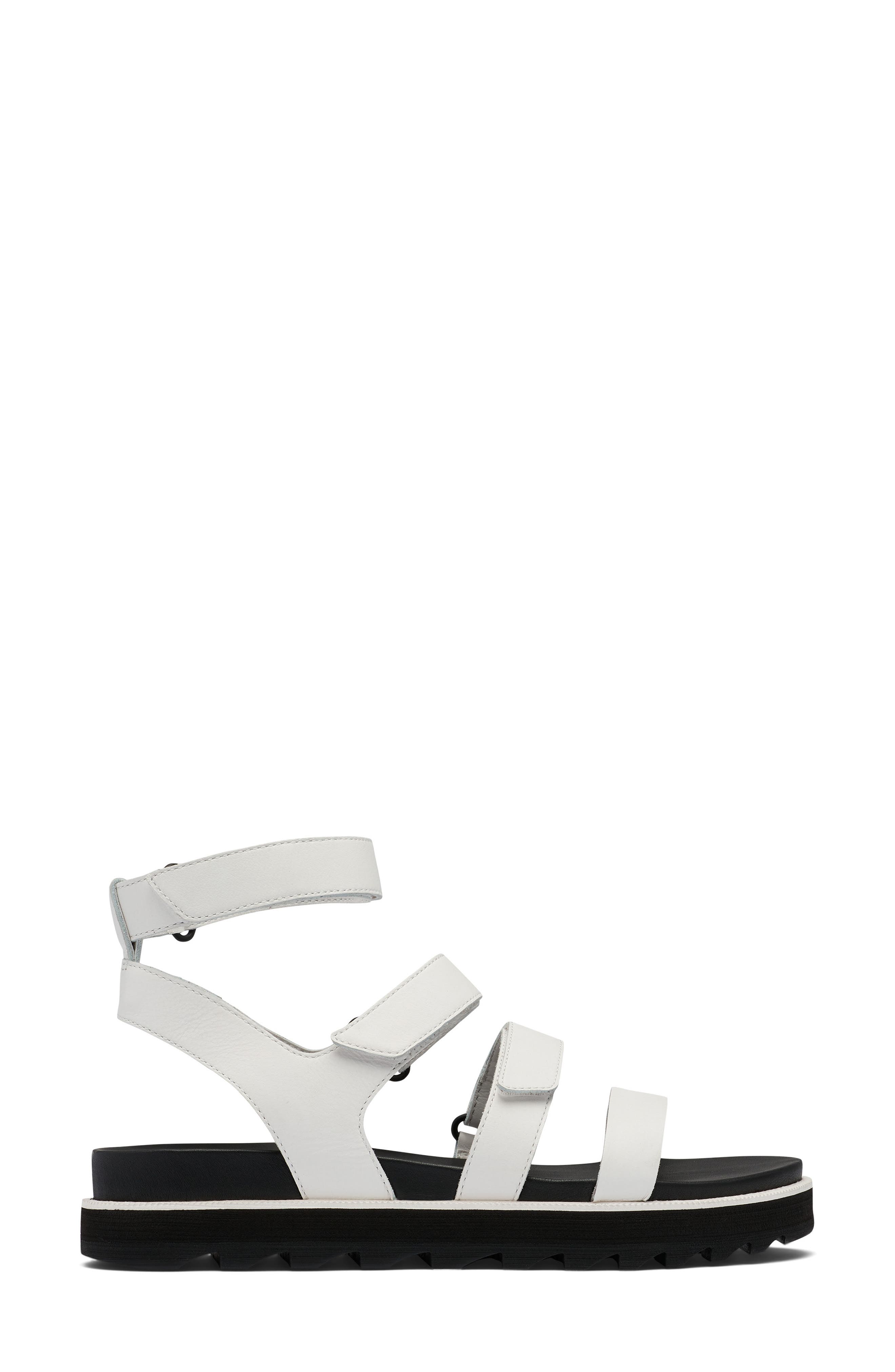 Strappy Sandal, Alternate, color, SEA SALT/ BLACK