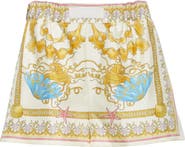 Versace Underwater Barocco Silk Shorts