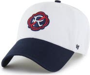 '47 Men's '47 White/Navy New England Revolution Two-Tone Clean Up Adjustable Hat