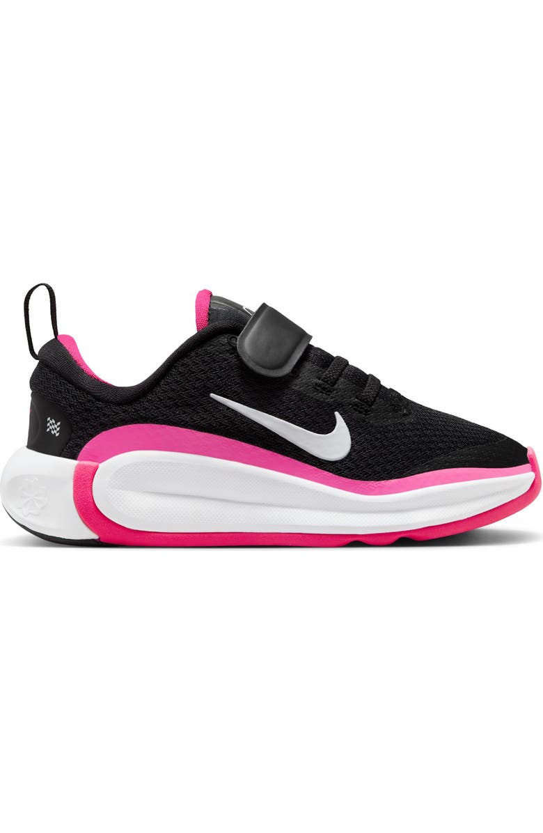 Nike Kidfinity Sneaker, Alternate, color, Black/ White/ Laser Fuchsia