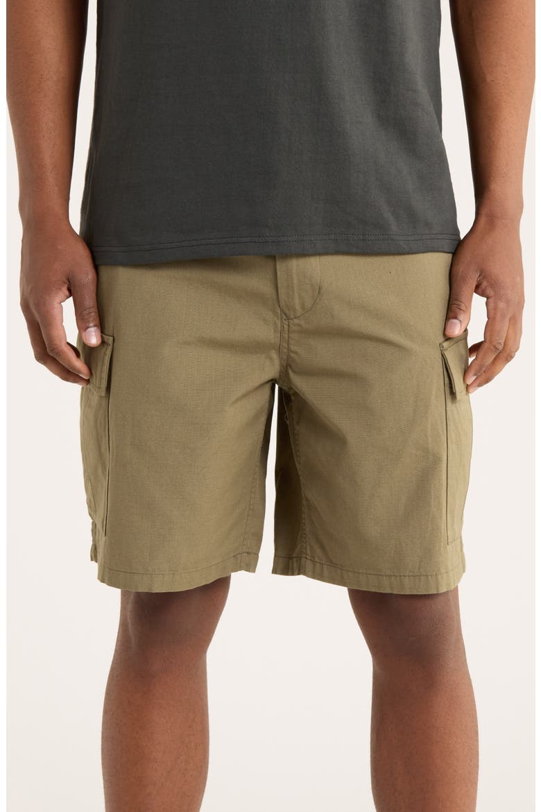Classic Cargo Shorts, Main, color, DEEP LICHEN GREEN