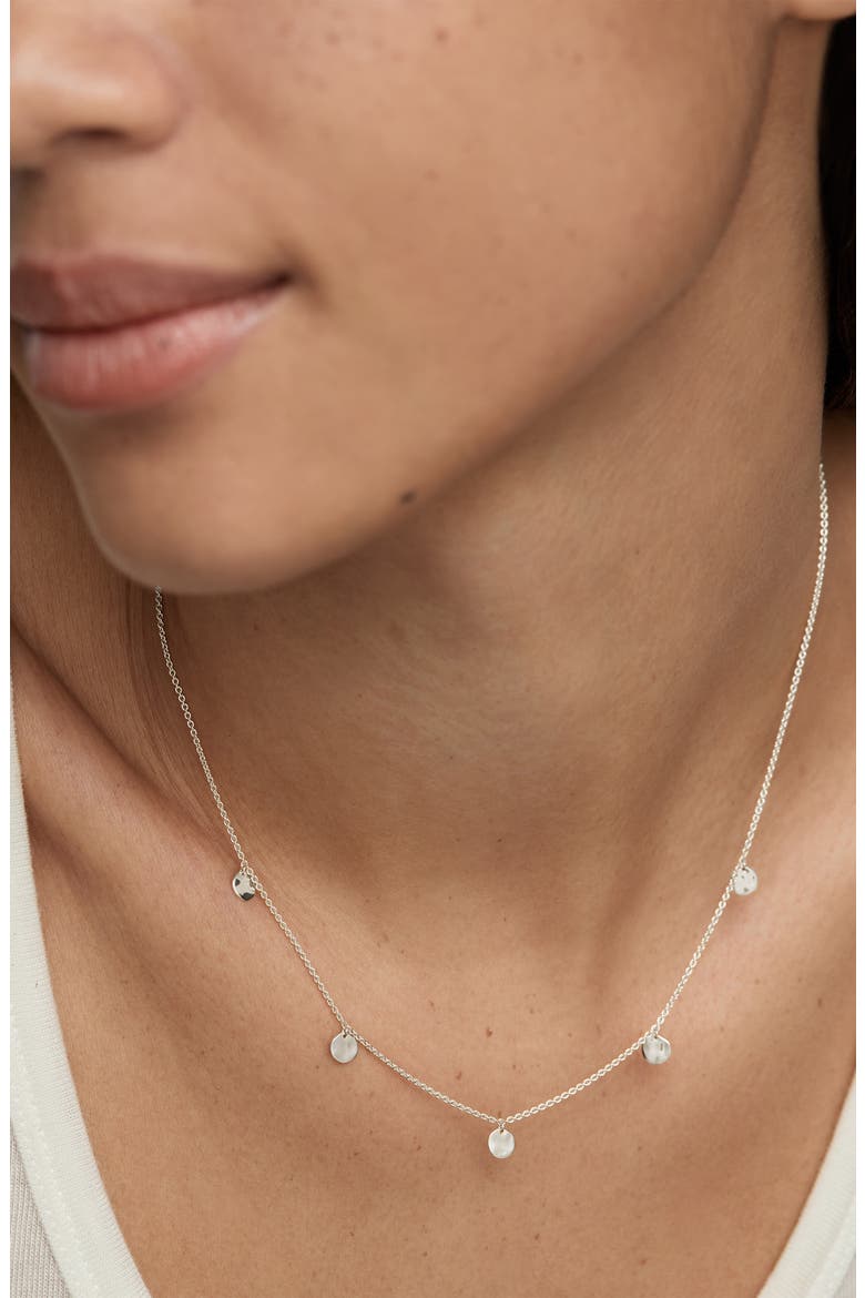 MV Siren™ Muse Disc Chain Necklace, Alternate, color, SILVER