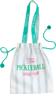 Jollity & Co Pickleball Social Club Tote and Paddle Bags