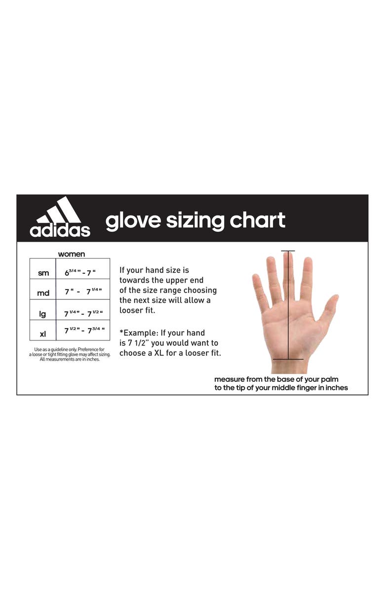 adidas AWP Kore Cold Weather Gloves, Alternate, color, Black