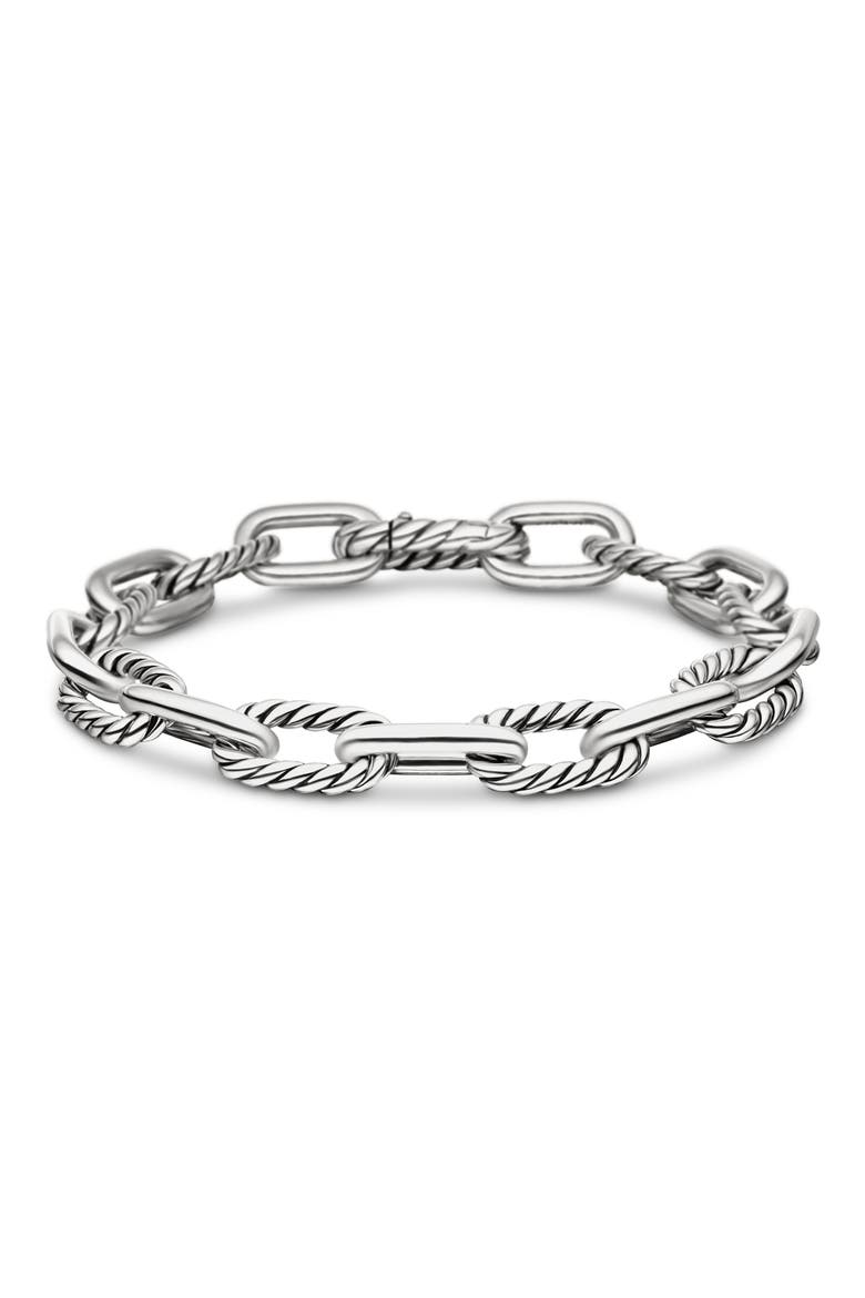 DY Madison Chain Sterling Silver Bracelet, 8.5mm, Main, color, SILVER