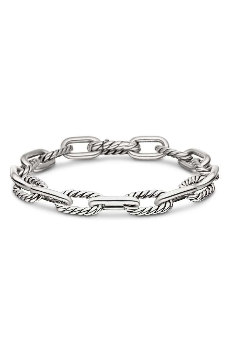 David Yurman DY Madison Chain Sterling Silver Bracelet, 8.5mm, Main, color, Silver