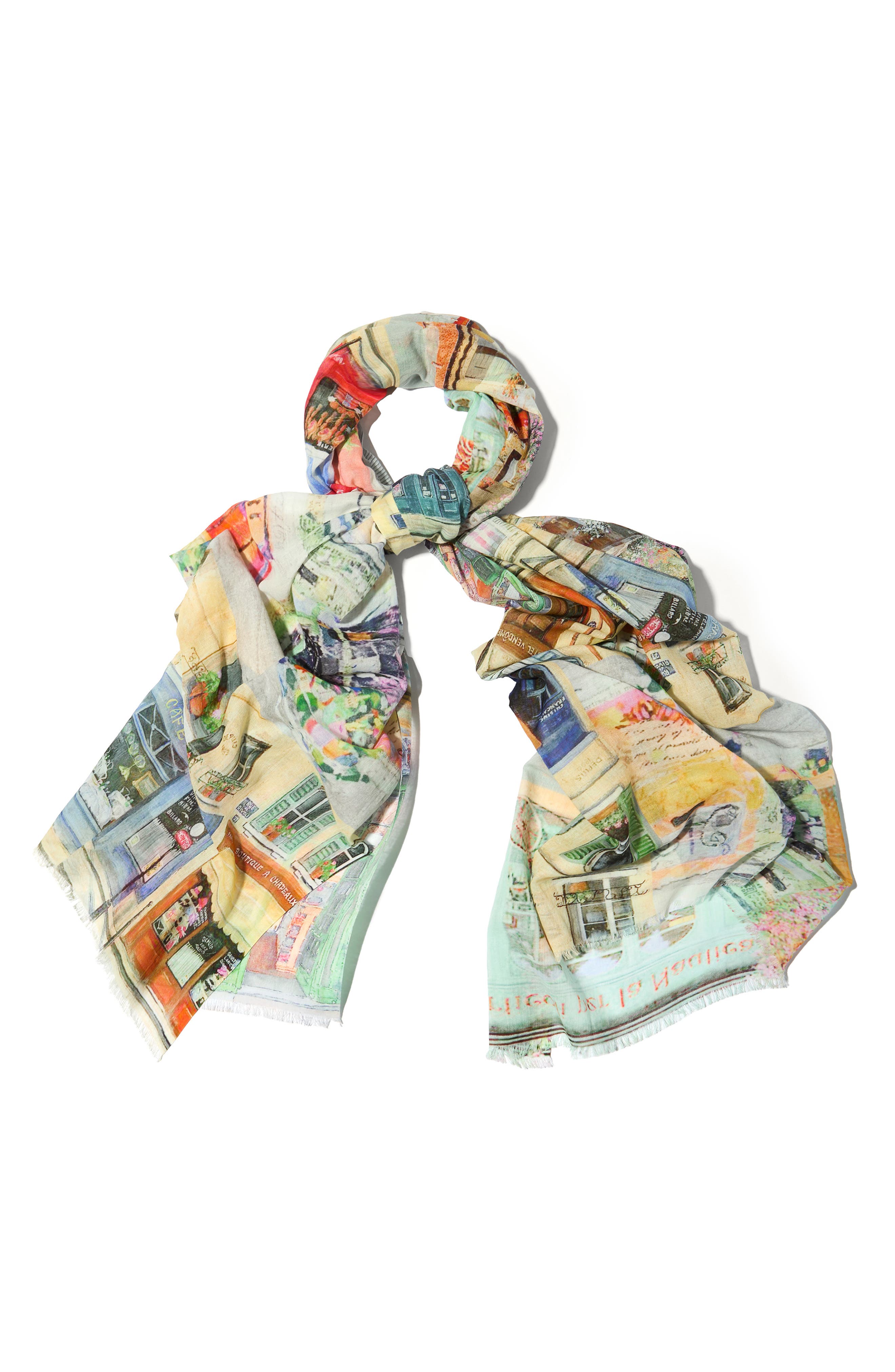 SAACHI Spring Print Scarf