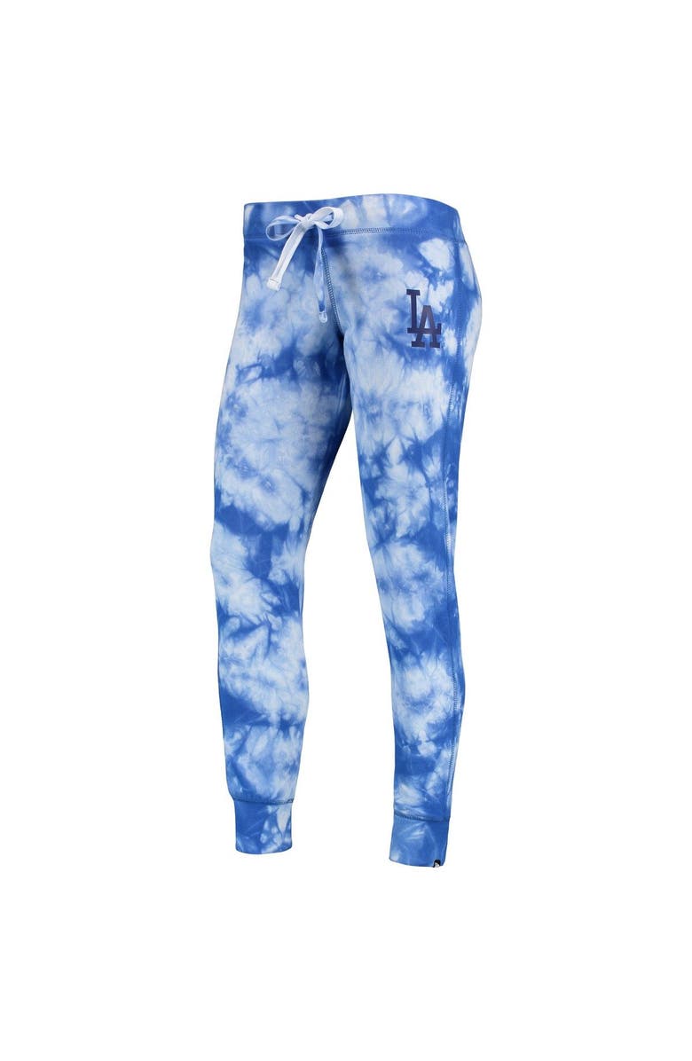 New Era Women's New Era Royal Los Angeles Dodgers Tie-Dye Jogger Pants, Alternate, color, Royal