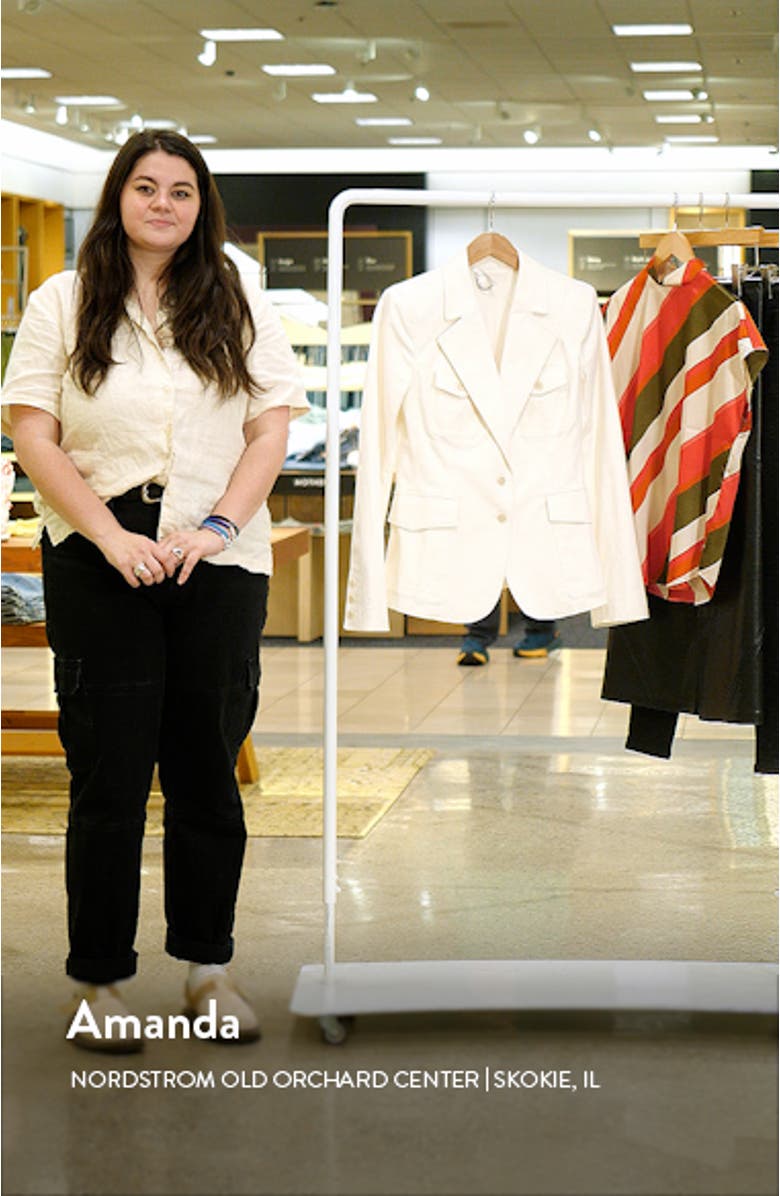 Romona Denim Blazer, sales video thumbnail