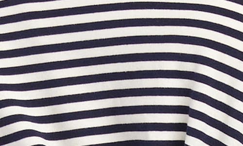 Karen Kane Stripe Front Twist Top In Stripe