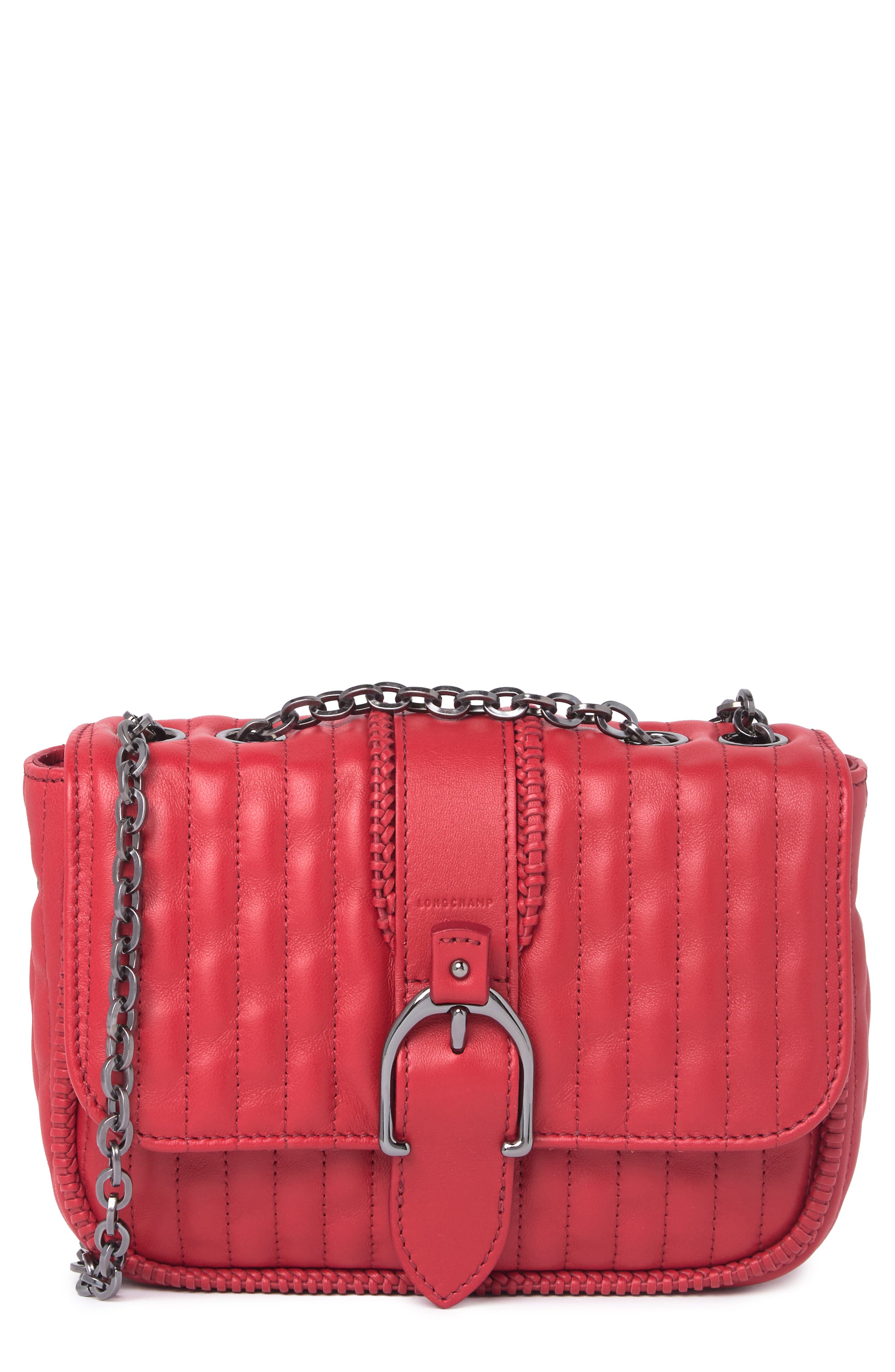 Longchamp Quilted Chain Strap Shoulder Bag