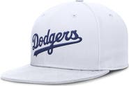 Nike Men's Nike White Los Angeles Dodgers True Performance Fitted Hat