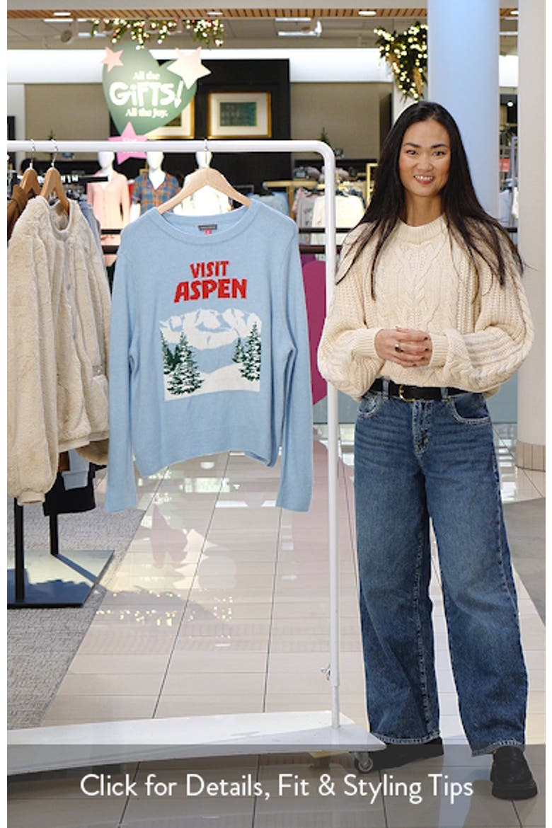 Graphic Crewneck Sweater video