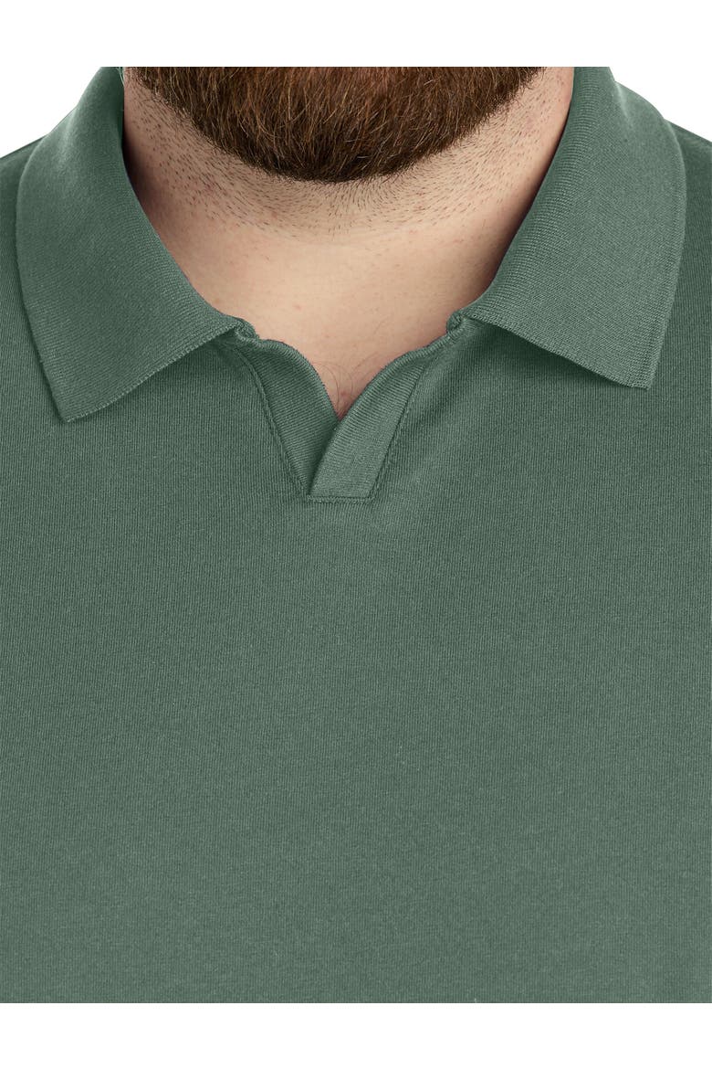 Big & Tall 37.5® Technology Notched Performance Polo Shirt, Alternate, color, DARK FOREST