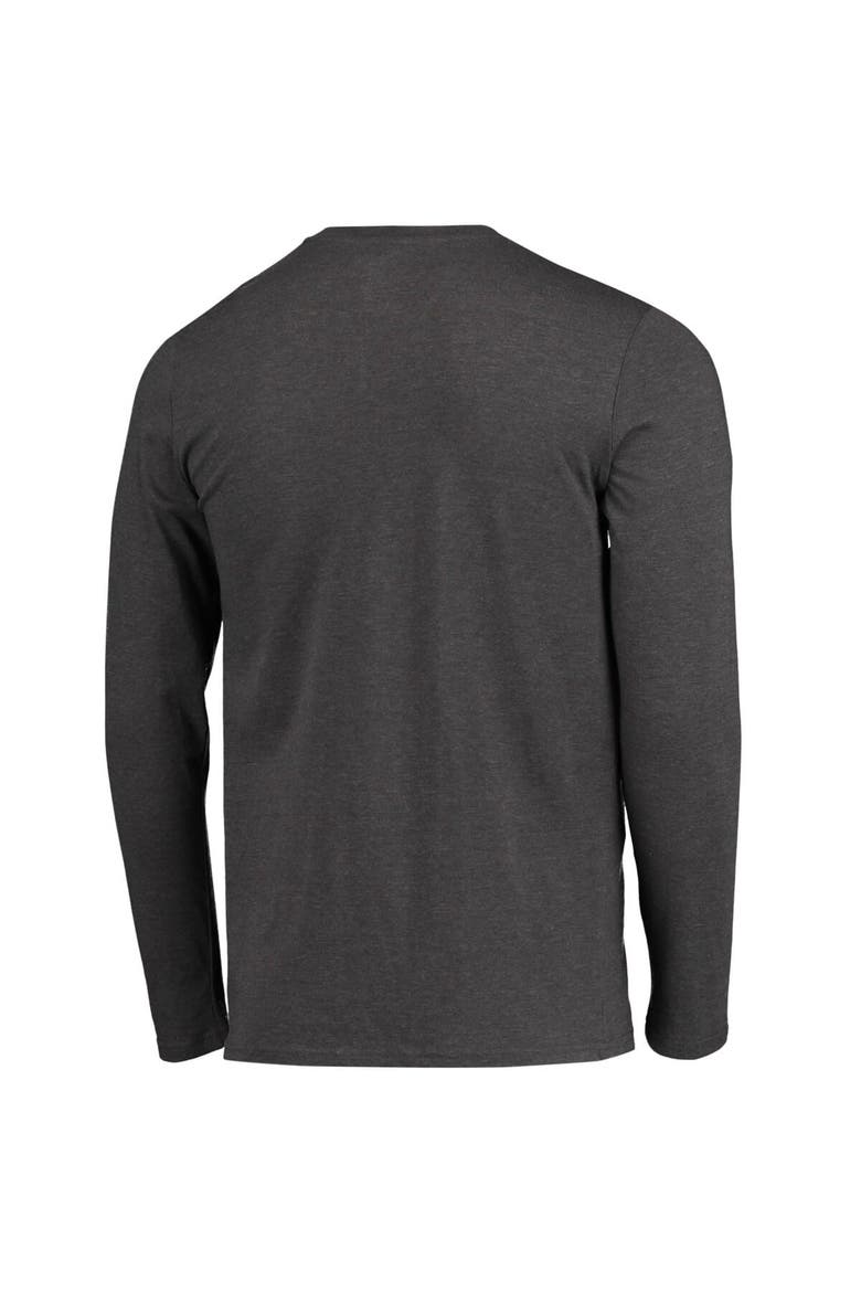 Men's Concepts Sport Purple/Heathered Charcoal TCU Horned Frogs Meter Long Sleeve T-Shirt & Pants Sleep Set, Alternate, color, Heather Charcoal