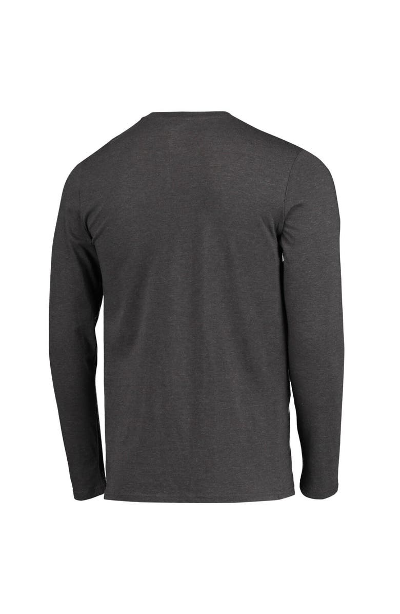 CONCEPTS SPORT Men's Concepts Sport Purple/Heathered Charcoal TCU Horned Frogs Meter Long Sleeve T-Shirt & Pants Sleep Set, Alternate, color, Heather Charcoal