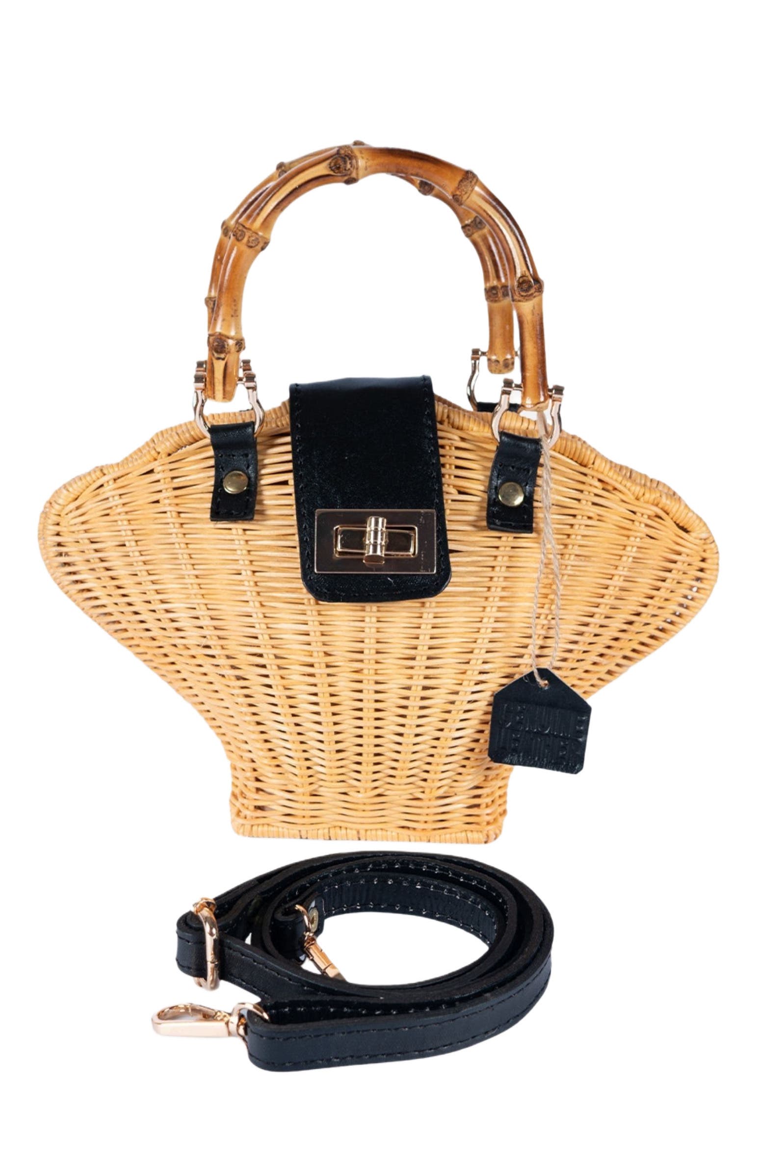 Jelavu Maree  Rattan Handbag, Alternate, color, 