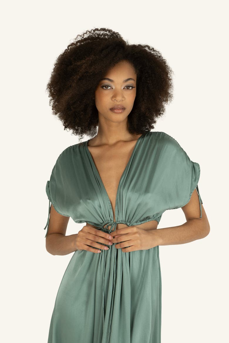 Livy Dress, Alternate, color, Sage