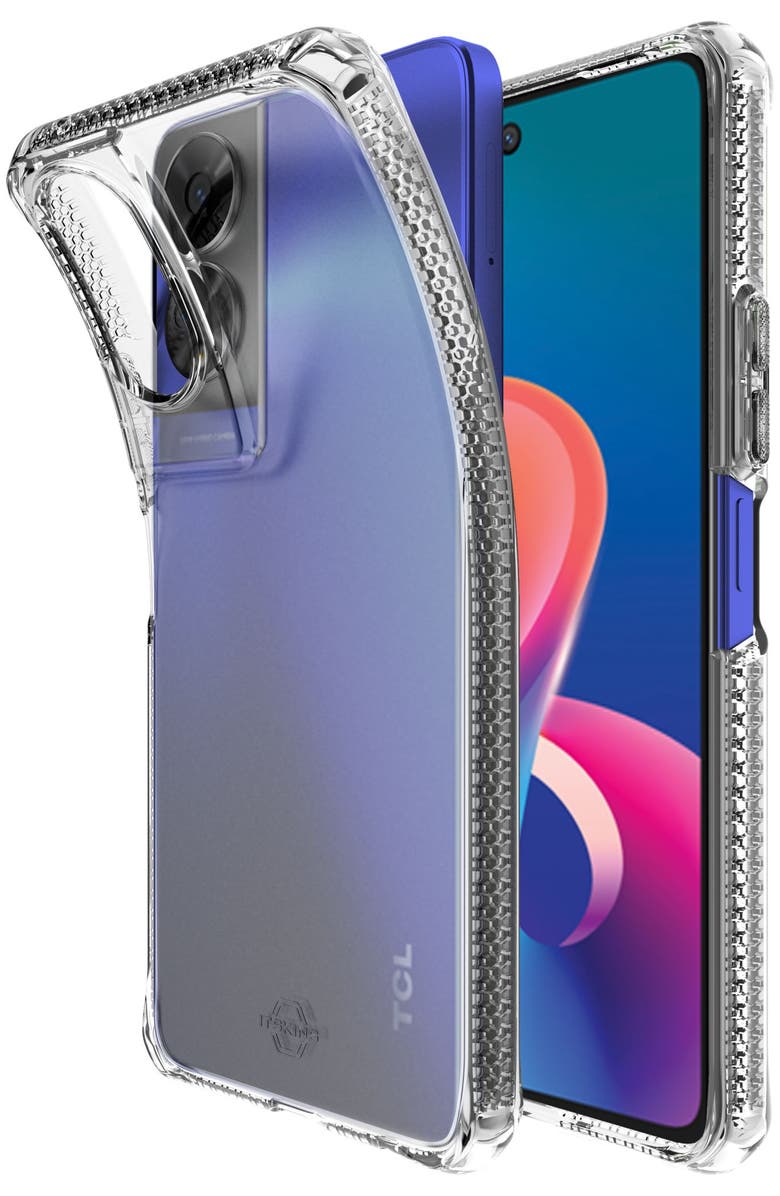 ITSkins Spectrum_R Clear Case for TCL 50 XE NXTPAPER 5G, Alternate, color, Clear