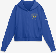 Nike Women's Nike Royal Los Angeles Rams Primetime Full-Zip Hoodie