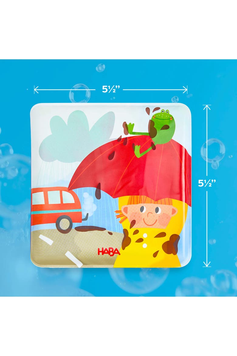 Magic Muddy Day Color Changing Bath Book, Alternate, color, Red Multi