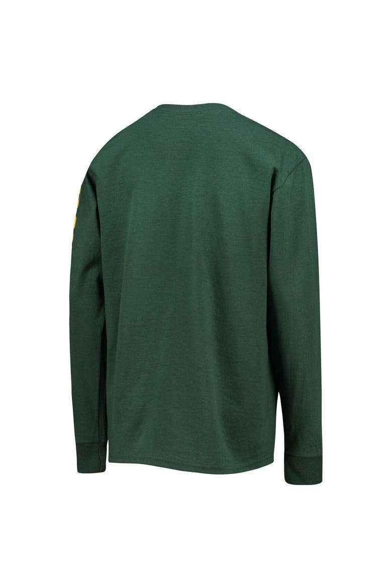 Youth Champion Green Baylor Bears Basketball Long Sleeve T-Shirt, Alternate, color, Hunter Green