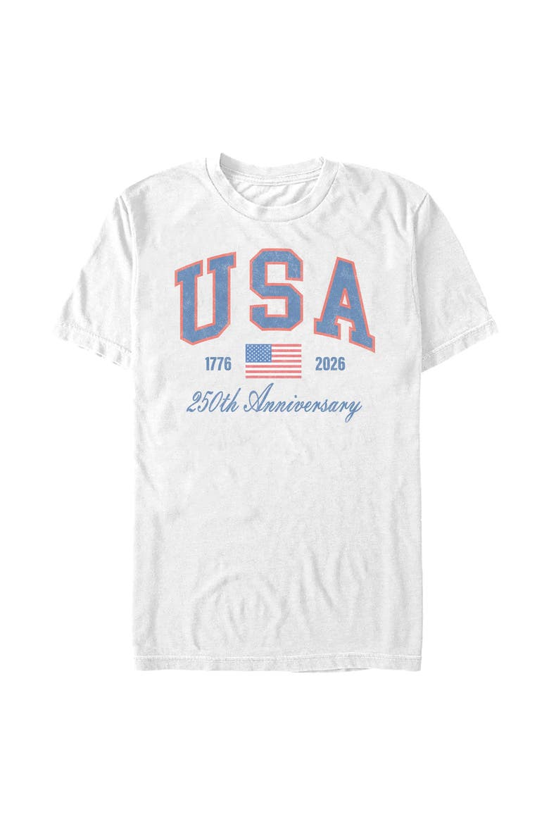 Men's Lost Gods 250th Anniversary USA  Graphic T-Shirt, Main, color, White