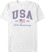 Lost Gods Men's Lost Gods 250th Anniversary USA  Graphic T-Shirt