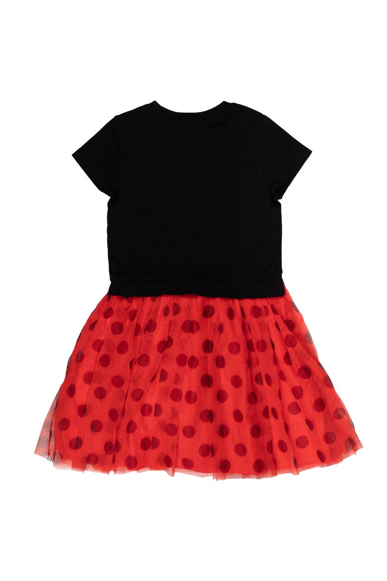 Ladybug Cosplay Tutu Dress, Alternate, color, Ladybug Black Red