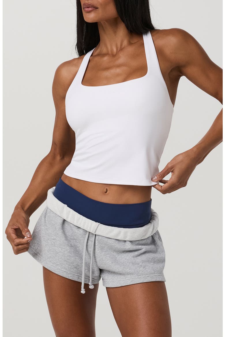 AllTheForm Logo Performance Tank, Alternate, color, WHITE