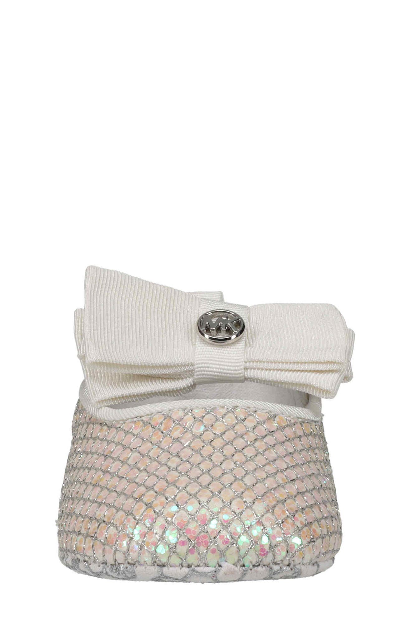 MICHAEL Michael Kors Baby Day Mary Jane Crib Shoe, Alternate, color, 