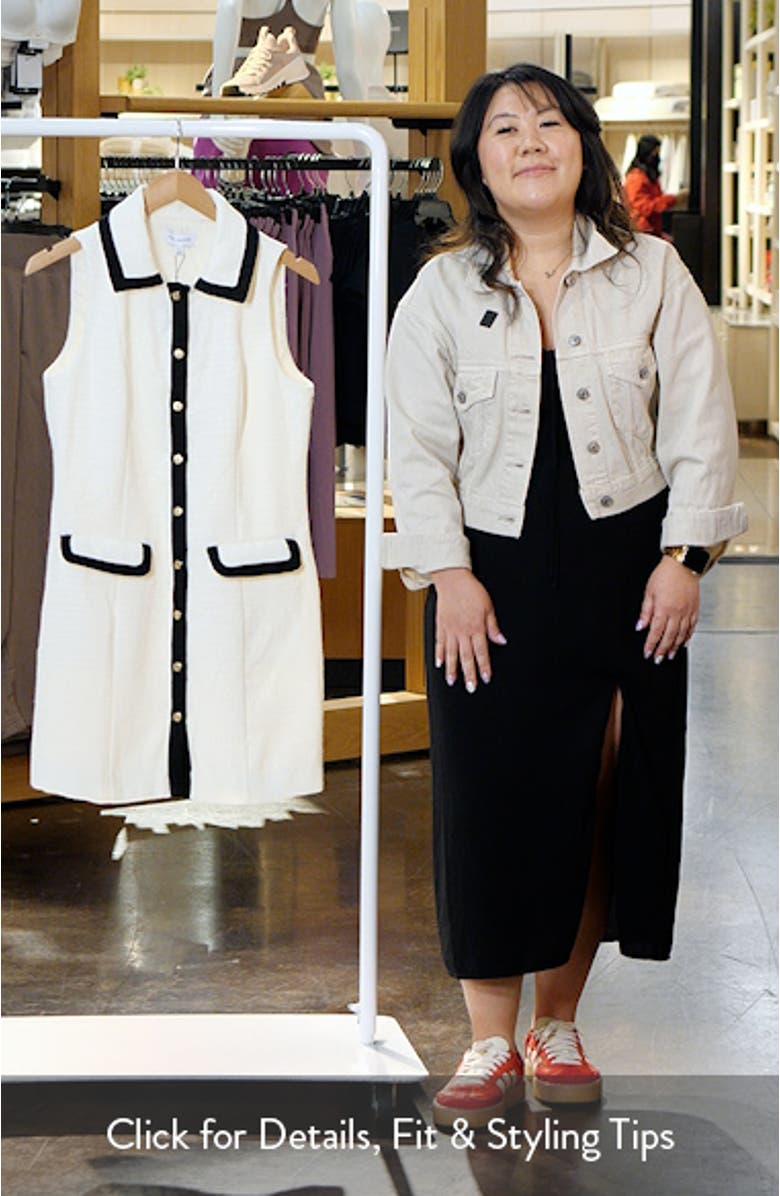 Jackies Button Down Minidress, sales video thumbnail