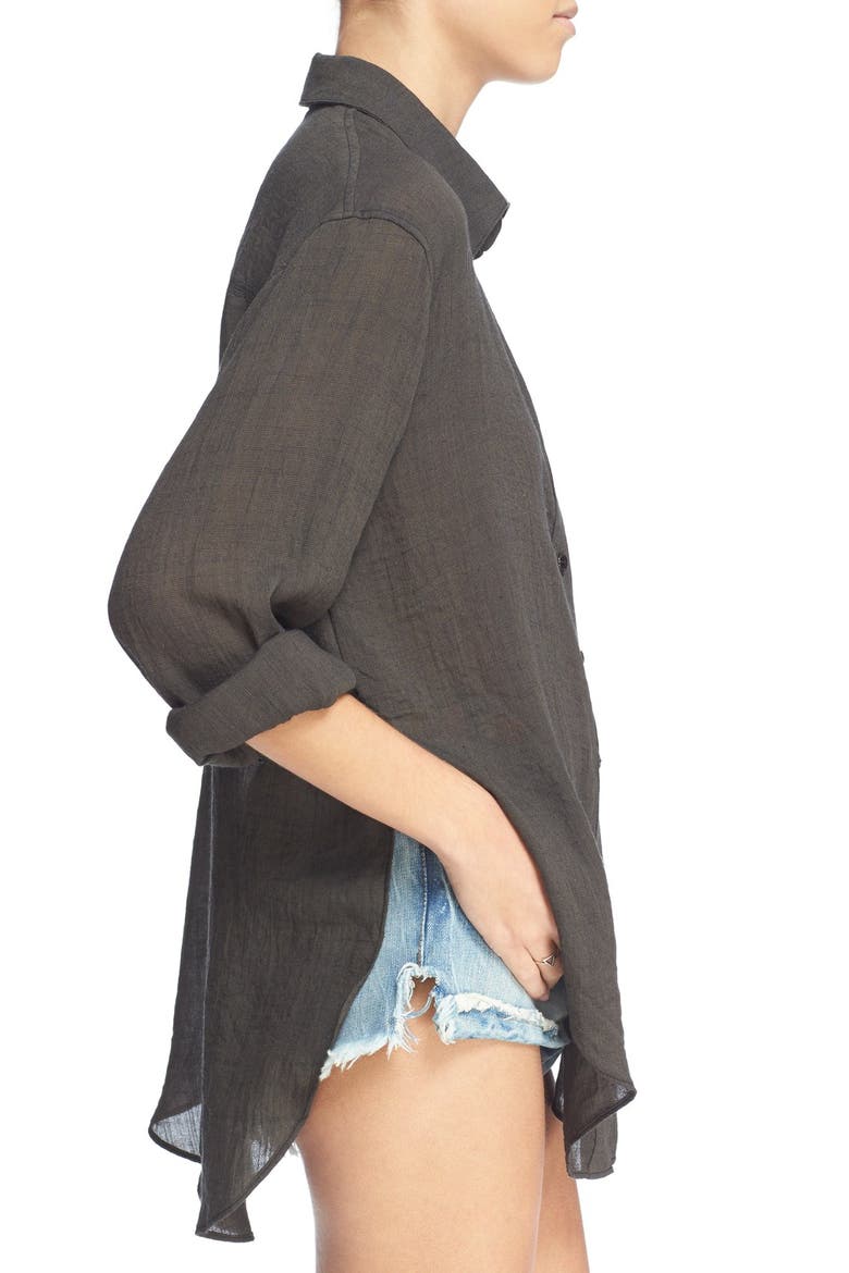 'That's a Wrap' Shirt, Alternate, color, BLACK