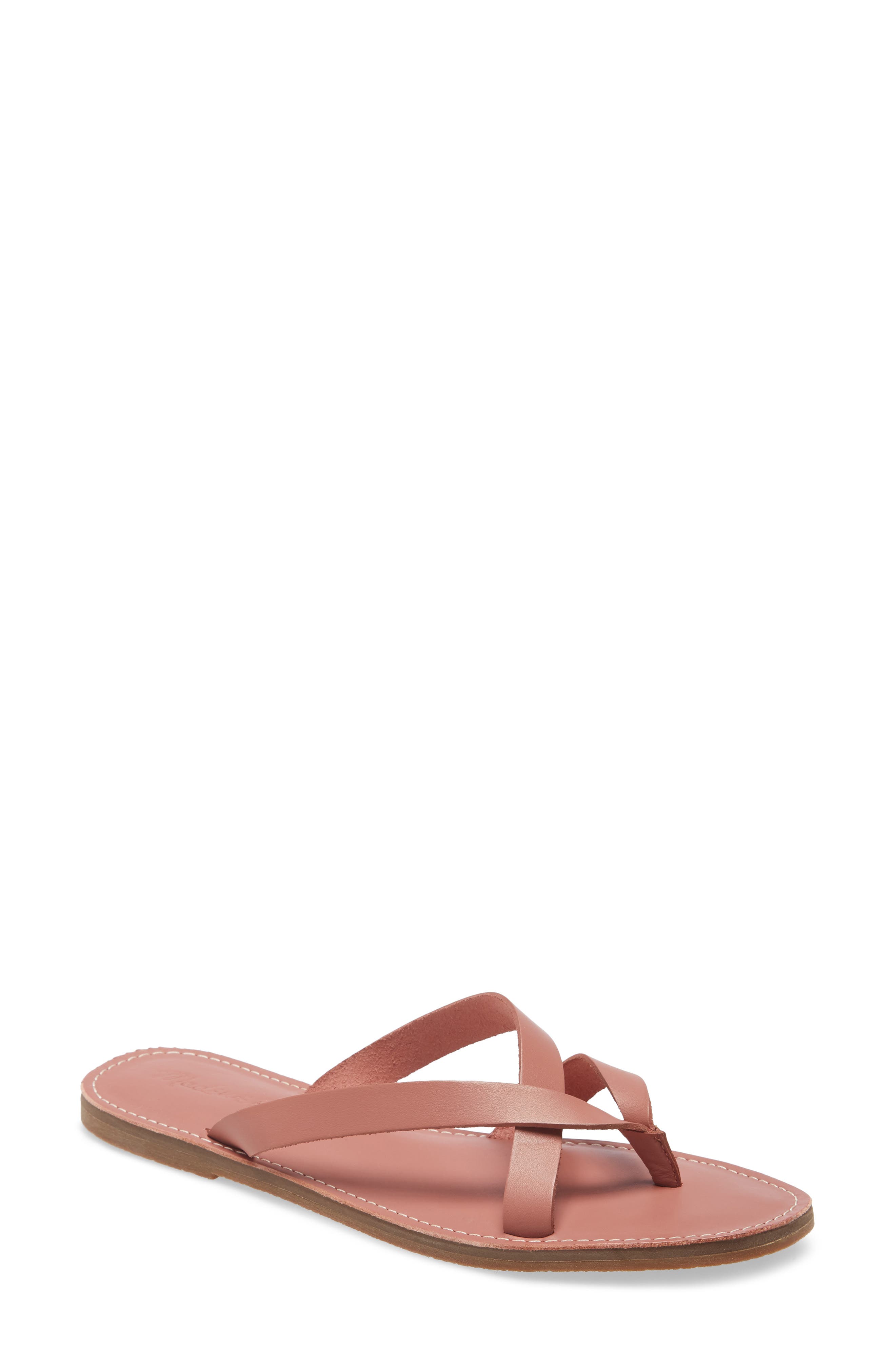 The Boardwalk Risa Flip Flop, Main, color, ROSE DUST