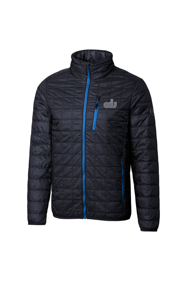 Navy Old Dominion Monarchs Primary Team Logo Rainier PrimaLoft Eco Insulated Full-Zip Puffer Jacket, Alternate, color, Navy
