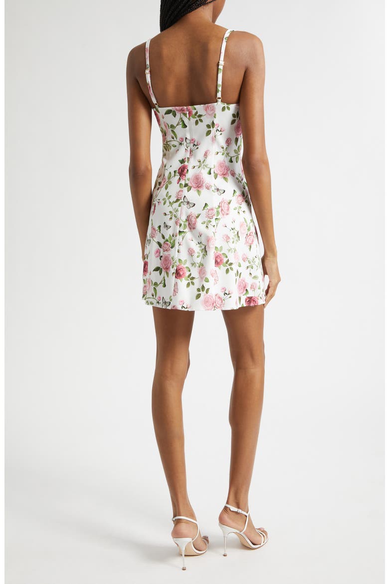 Julia Floral Dress, Alternate, color, GARDEN GOSSIP OFF WHITE
