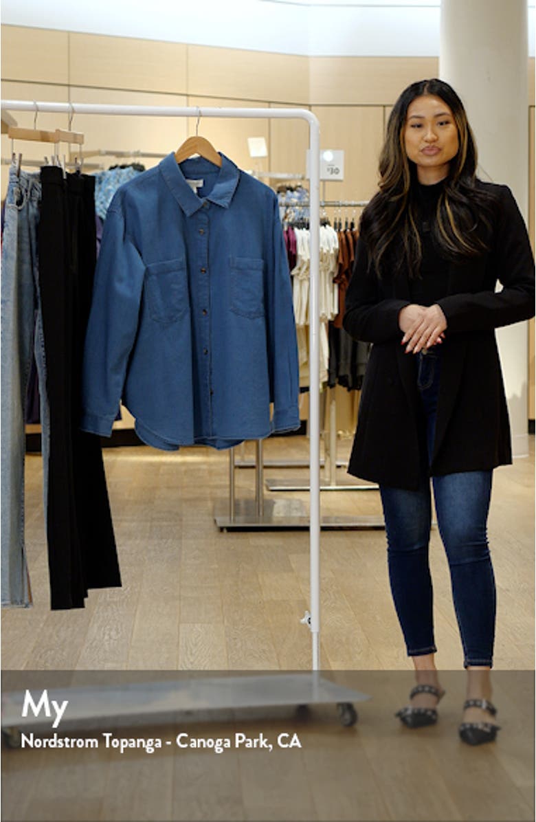 Herringbone Button-Up Shirt, sales video thumbnail