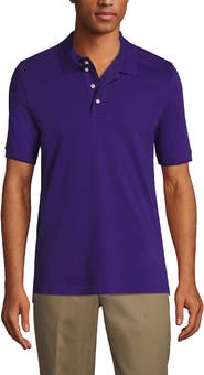 Lands' End School Uniform Long Sleeve Interlock Polo Shirt