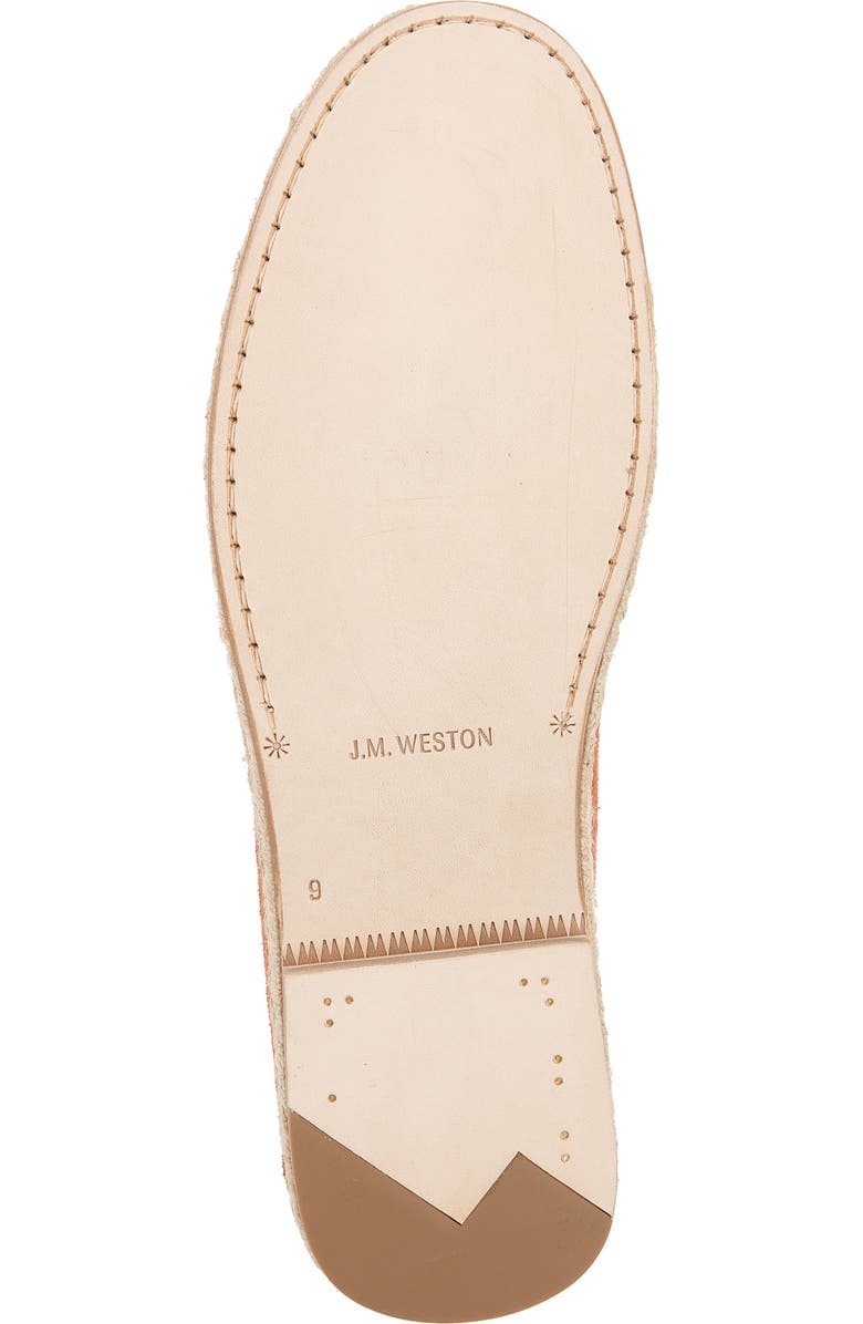 JM WESTON Uzes Espadrille Loafer, Alternate, color, Clay Suede