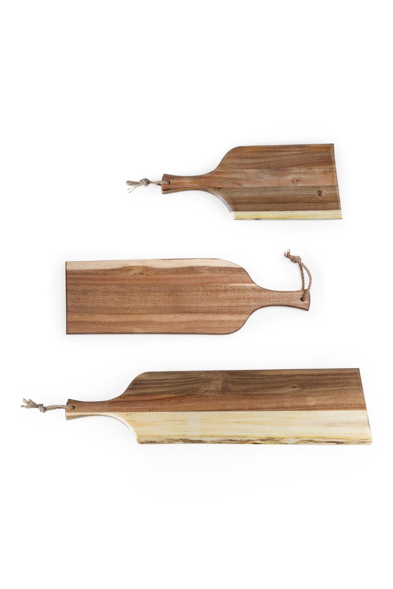 Artisan Serving Planks - Set of 3, Main, color, BROWN