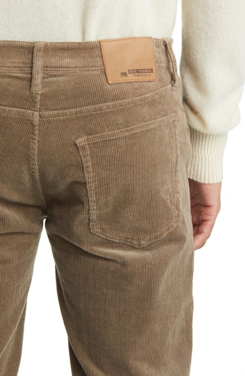 The Normal Brand Stretch Corduroy Five Pocket Pants In Brown