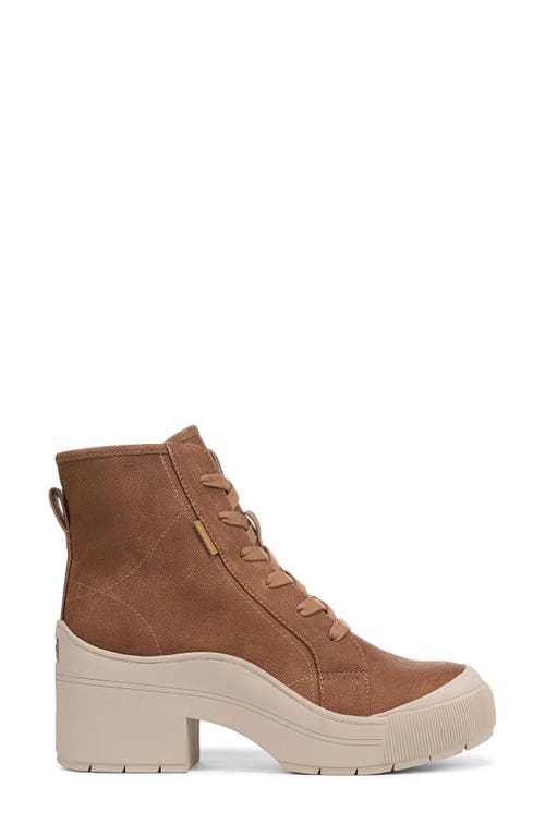 Dr. Scholl's Time Off Up Combat Boot In Brown
