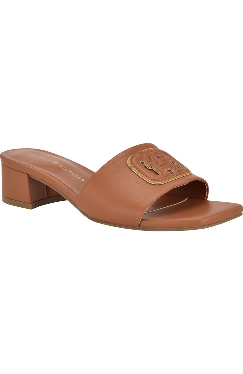 Tommy Hilfiger Penni Slide Sandal, Main, color, Tan